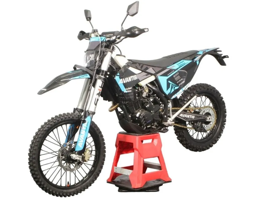 Мотоцикл кроссовый эндуро AVANTIS 250 Carb Nibbi Exclusive (CB250-F/172FMM Design HS черный) ARS с ПТС