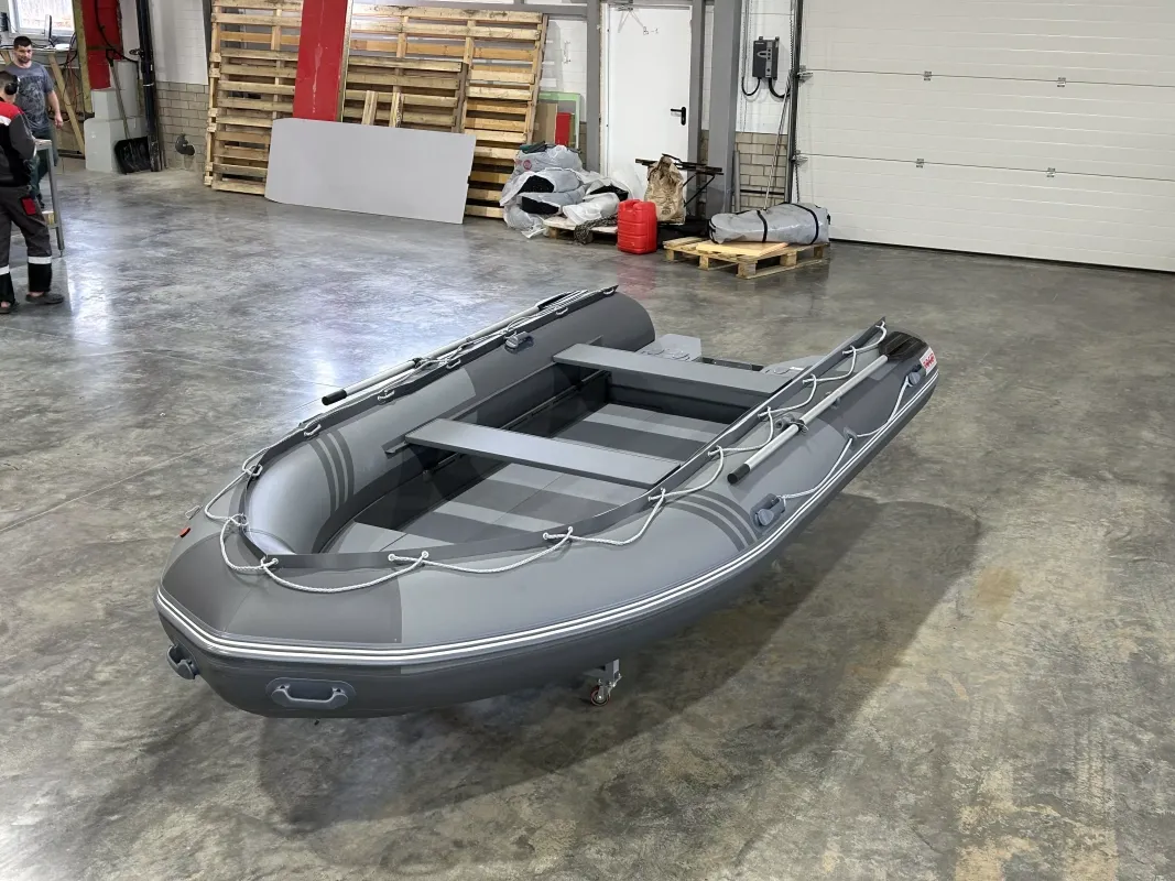 Моторная лодка РИБ Gelium 4300 (низкий борт, ПВХ конус) с доп.опцией